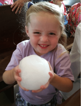 barbara snowball and hair tied back for 232 i saw jesus